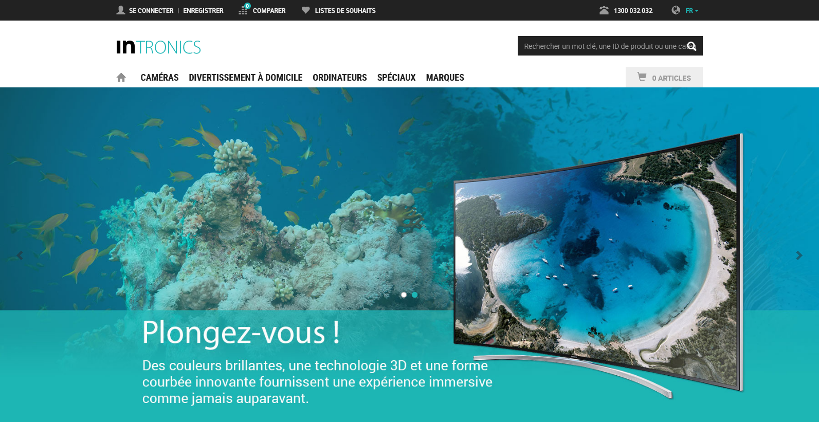 Application front-end du canal de vente